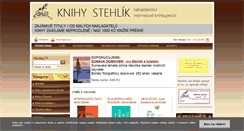 Desktop Screenshot of knihystehlik.eu